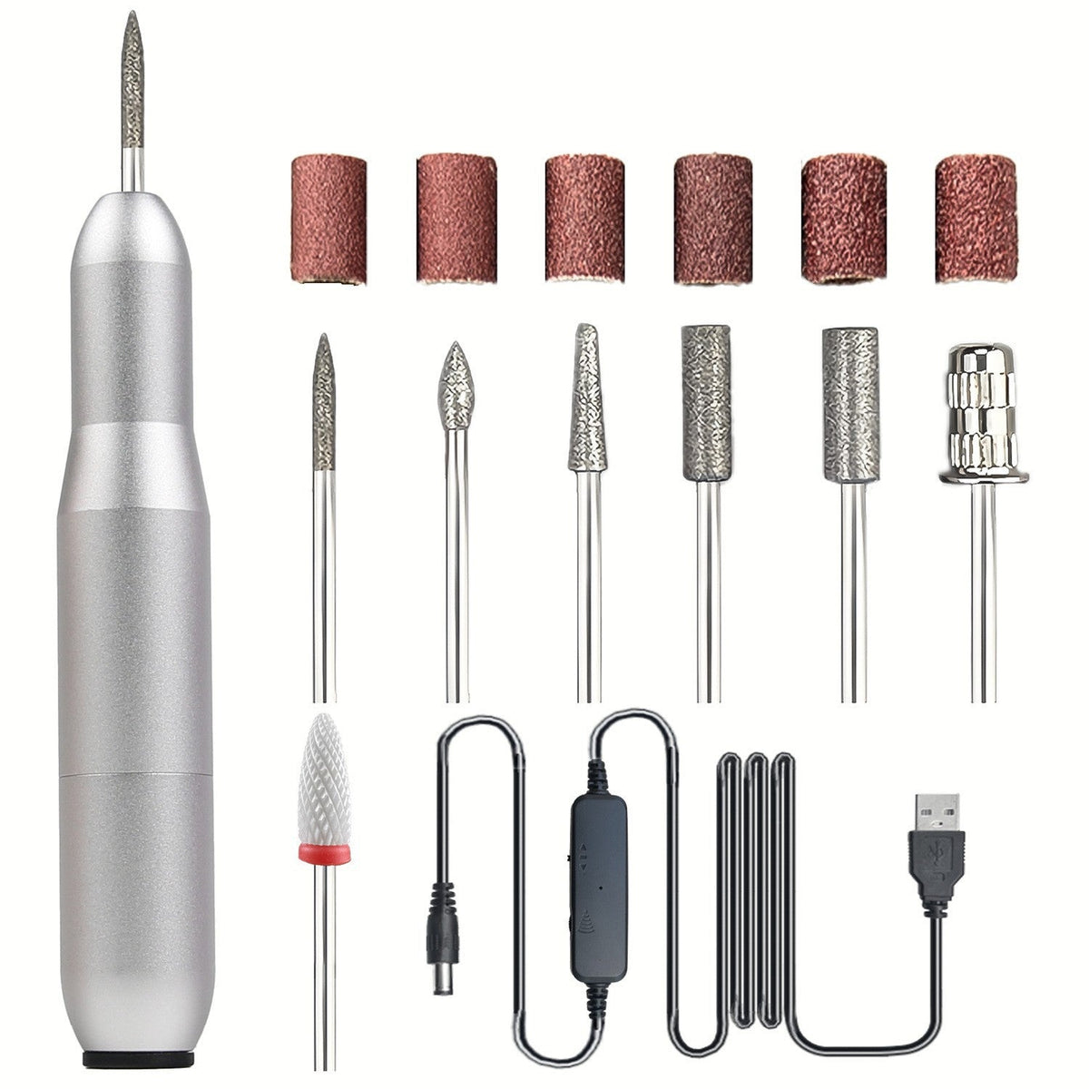 USB Electric Nail Drill Pen – product image