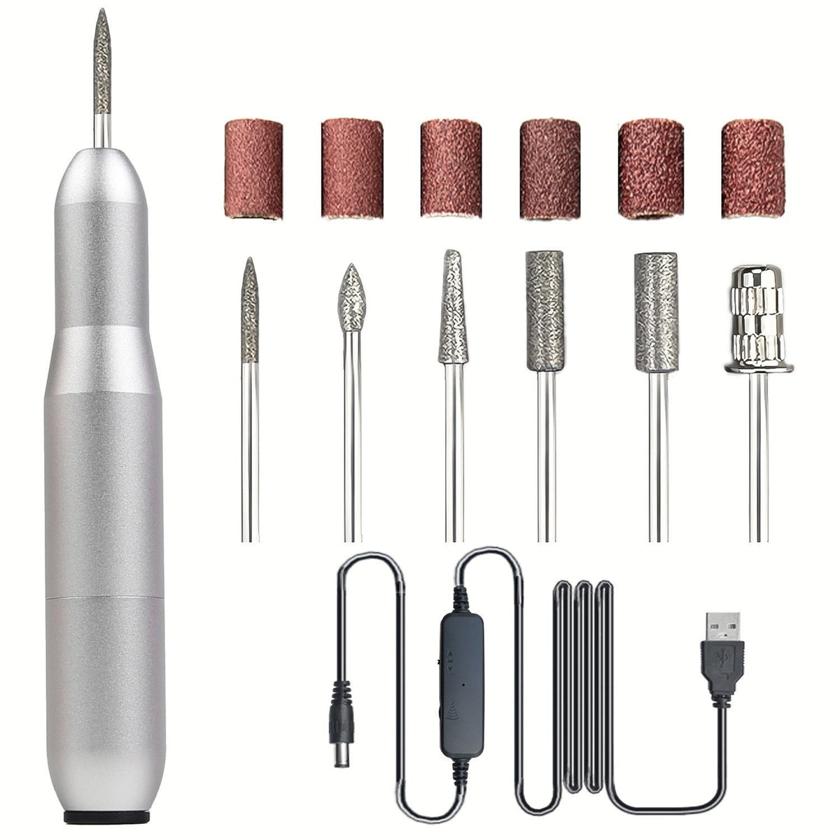 USB Electric Nail Drill Pen – product image