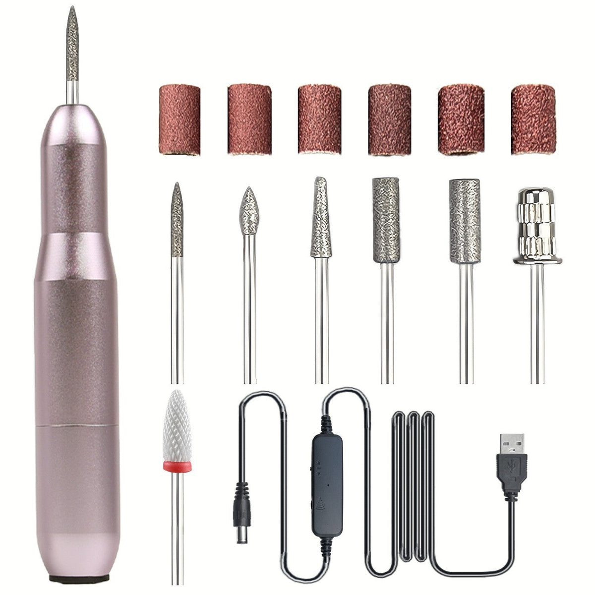 USB Electric Nail Drill Pen – product image