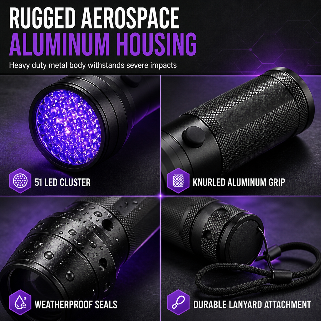 Handheld UV Blacklight – product image