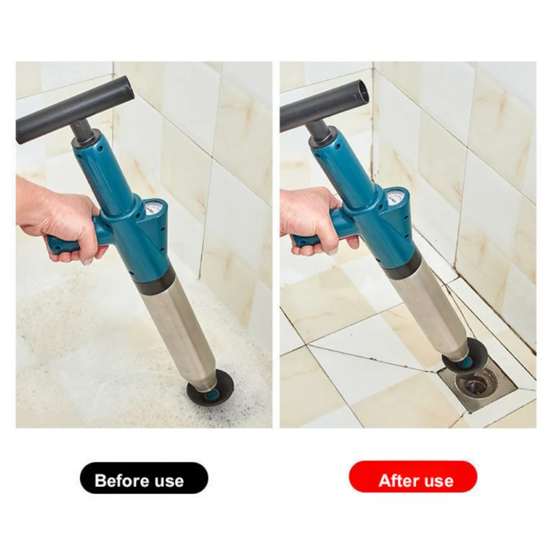 Manual Air-Pressure Drain Unclogger – product image