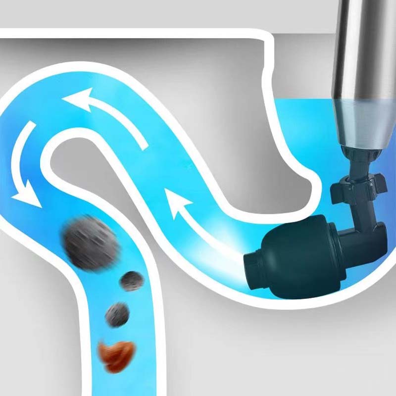 Manual Air-Pressure Drain Unclogger – product image