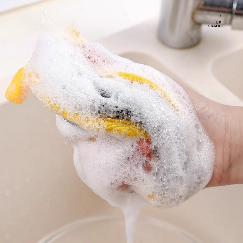 Double-Sided Round Dish Sponge – product image