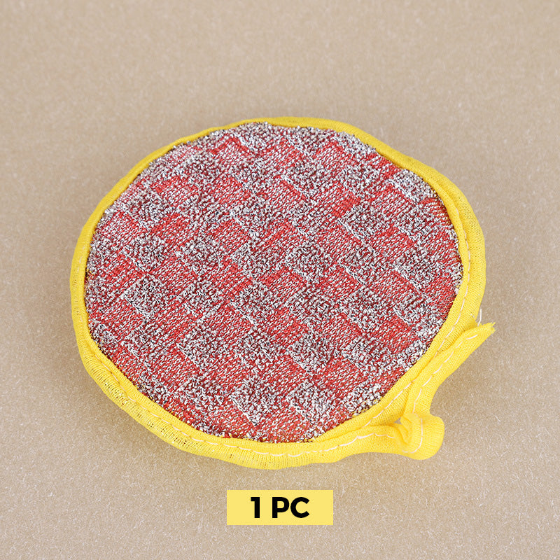 Double-Sided Round Dish Sponge – product image