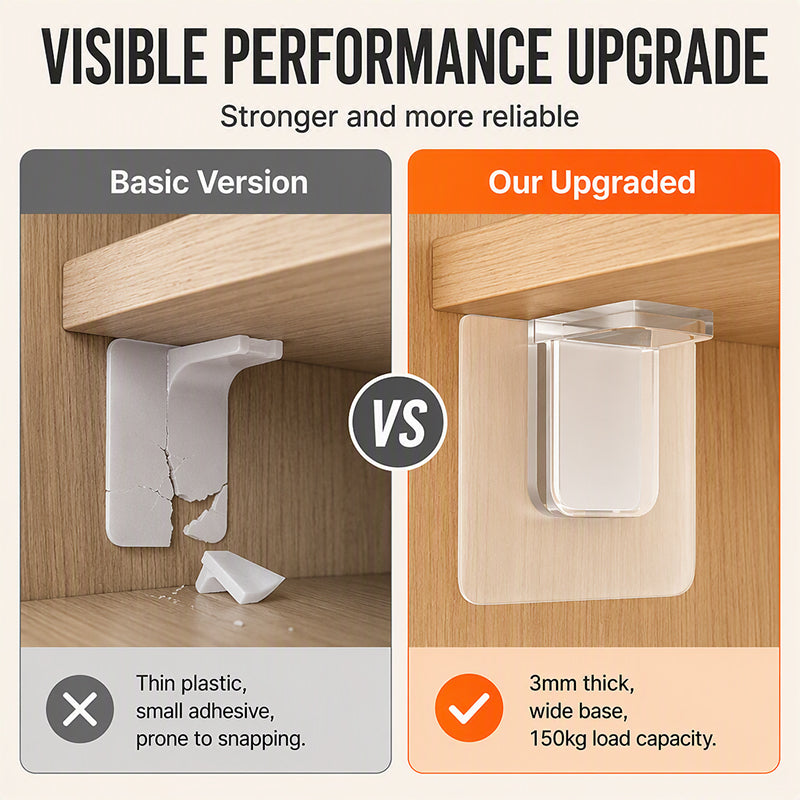 Self-Adhesive Shelf Supports – product image
