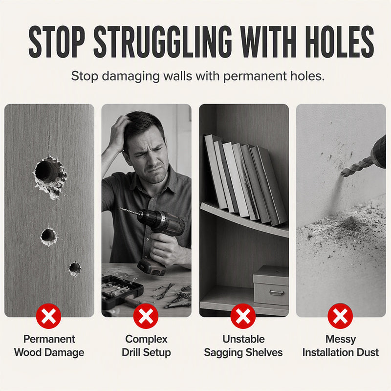 Self-Adhesive Shelf Supports – product image