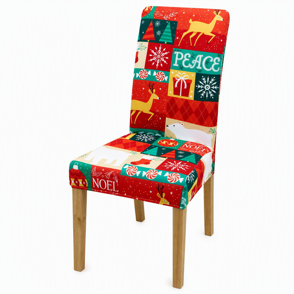 Stretch Christmas Chair Cover – product image
