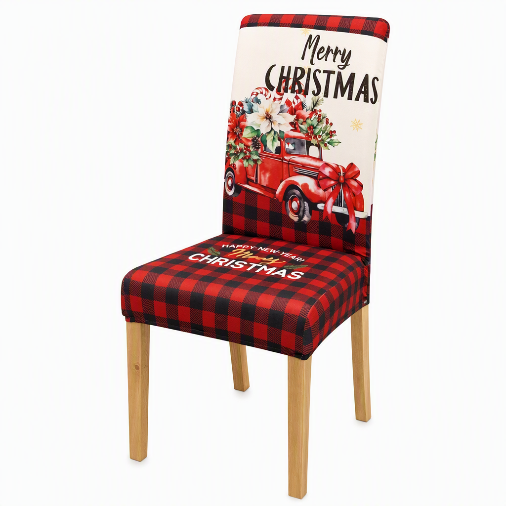 Stretch Christmas Chair Cover – product image