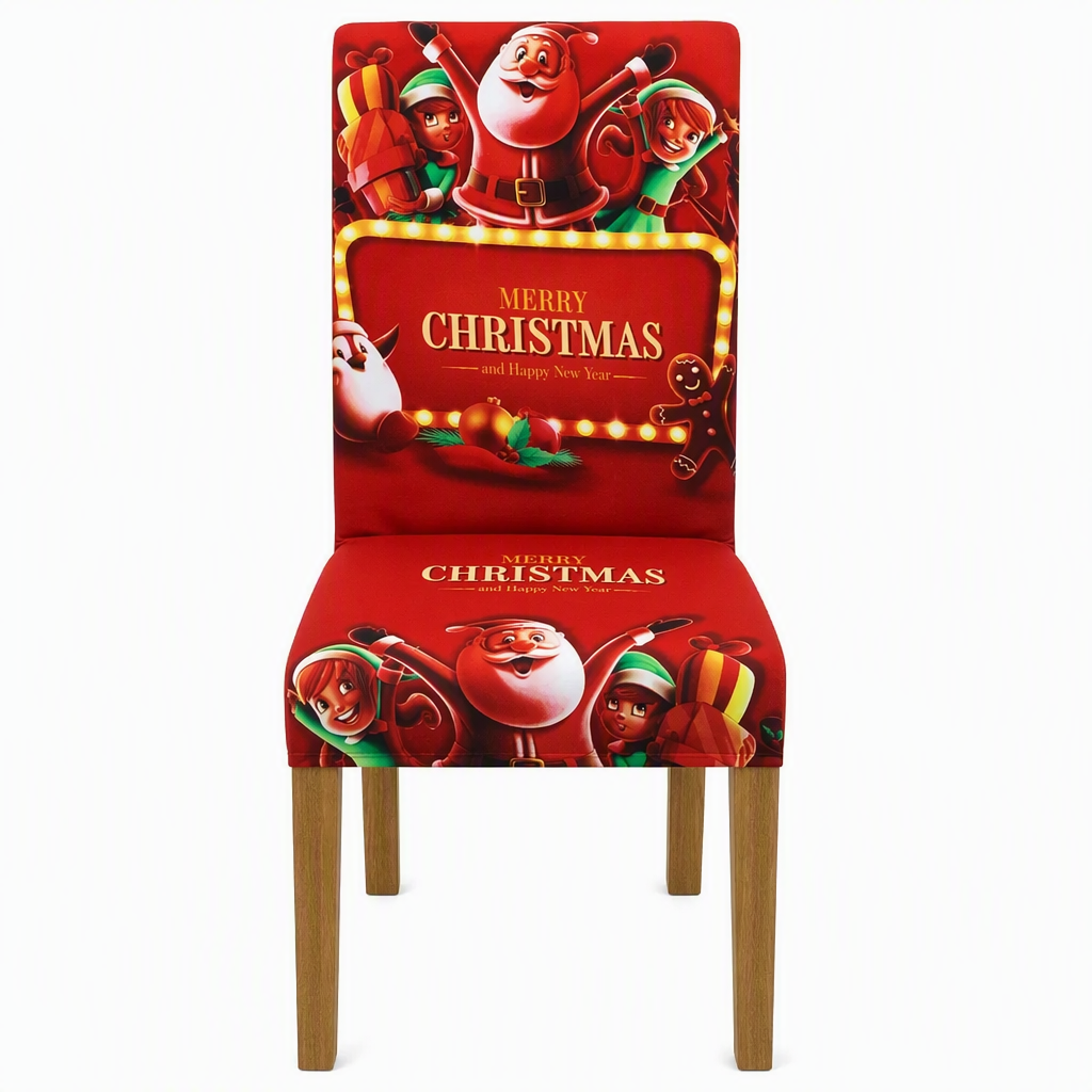 Stretch Christmas Chair Cover – product image