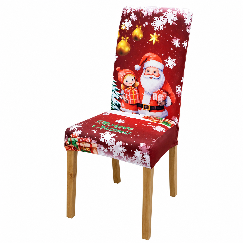 Stretch Christmas Chair Cover – product image