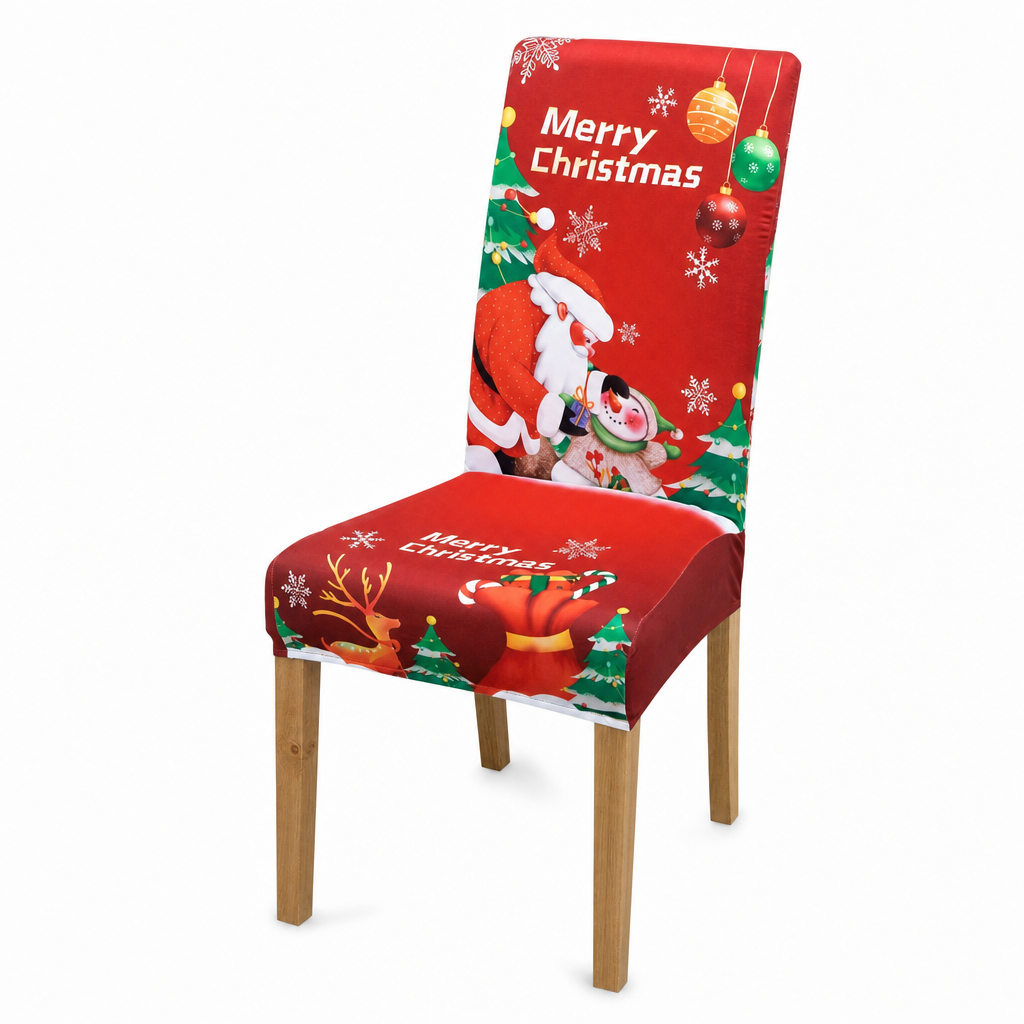 Stretch Christmas Chair Cover – product image