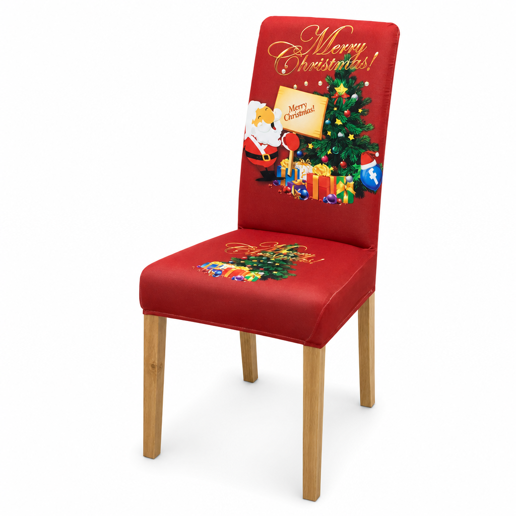 Stretch Christmas Chair Cover – product image