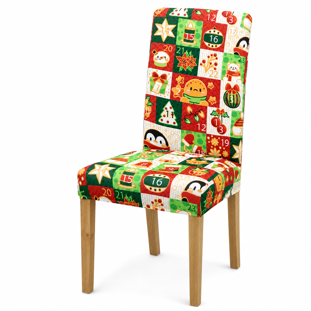 Stretch Christmas Chair Cover – product image