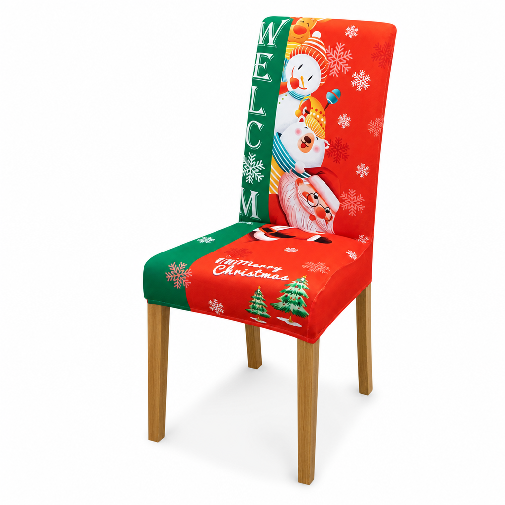 Stretch Christmas Chair Cover – product image