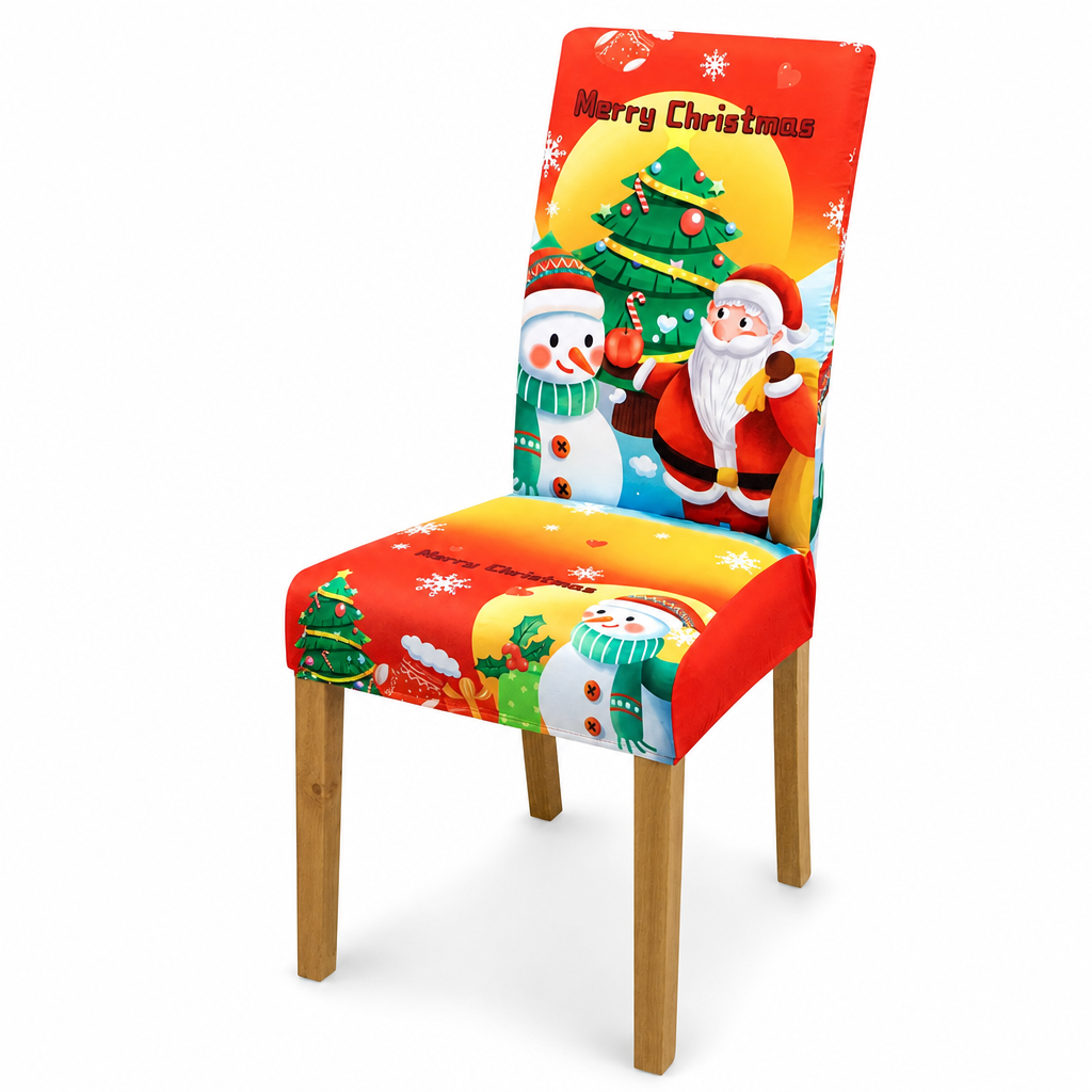 Stretch Christmas Chair Cover – product image
