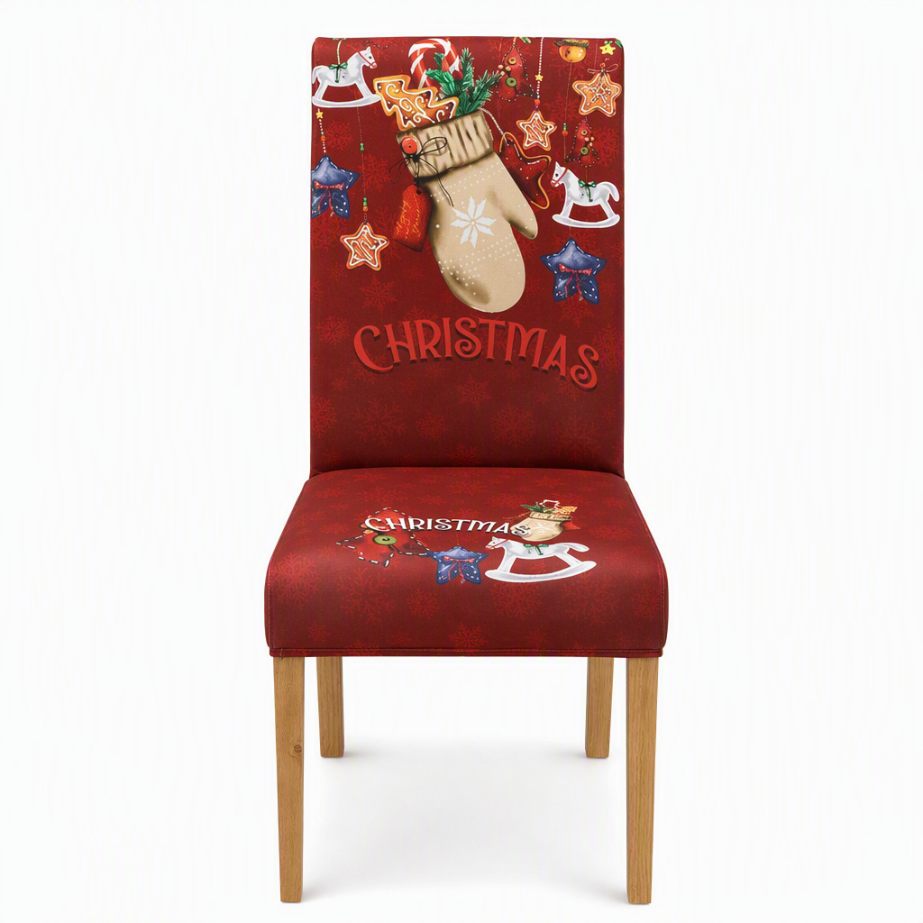 Stretch Christmas Chair Cover – product image