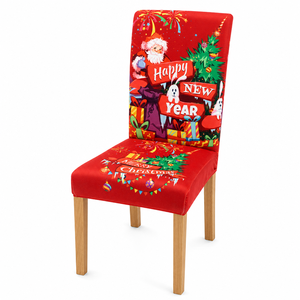 Stretch Christmas Chair Cover – product image