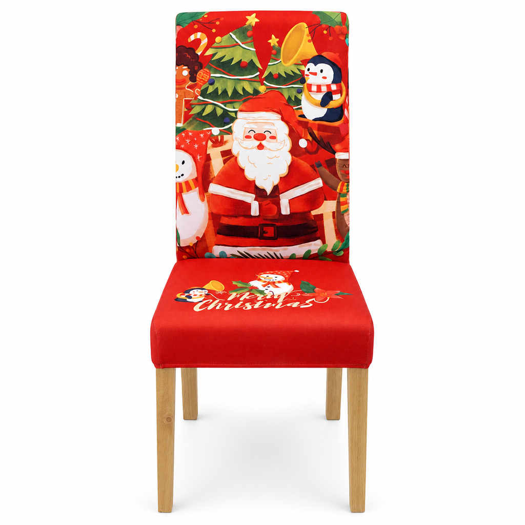 Stretch Christmas Chair Cover – product image
