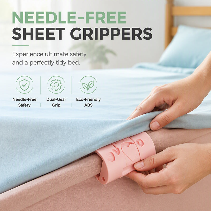 Needle-Free Bedsheet Clips – product image