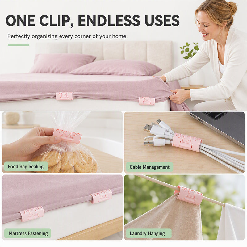 Needle-Free Bedsheet Clips – product image