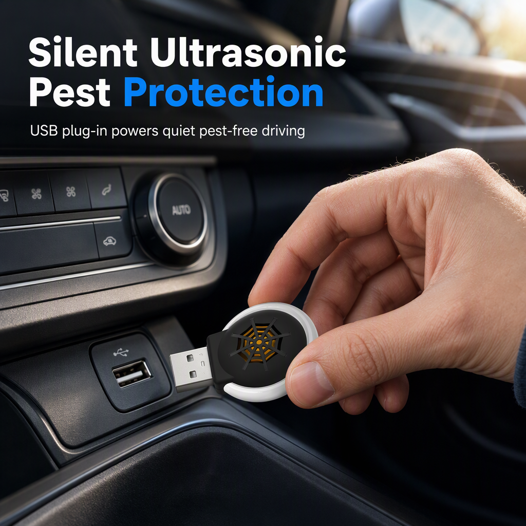 Portable USB Ultrasonic Pest Repeller – product image