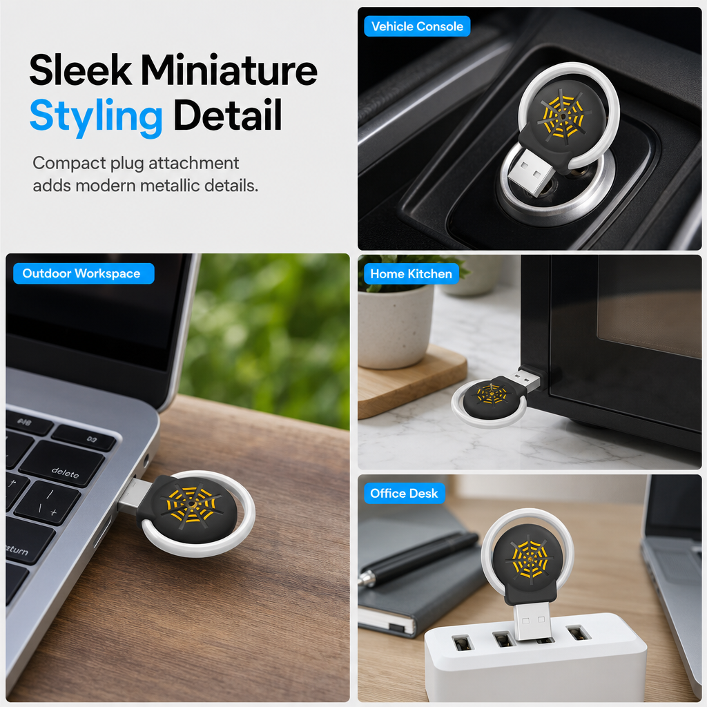 Portable USB Ultrasonic Pest Repeller – product image