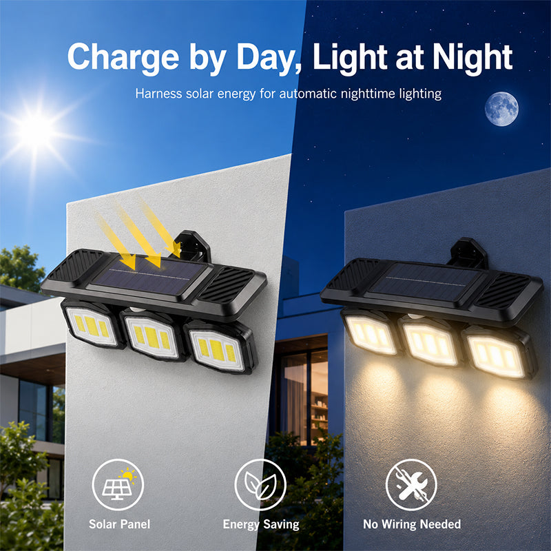 Adjustable Solar Motion Sensor Light – product image