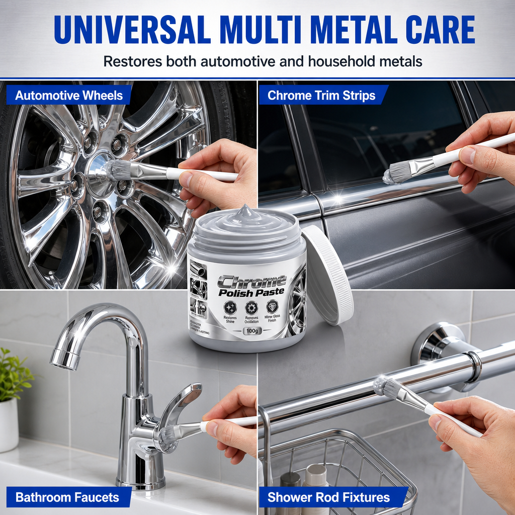 Metal and Chrome Polishing Paste – product image
