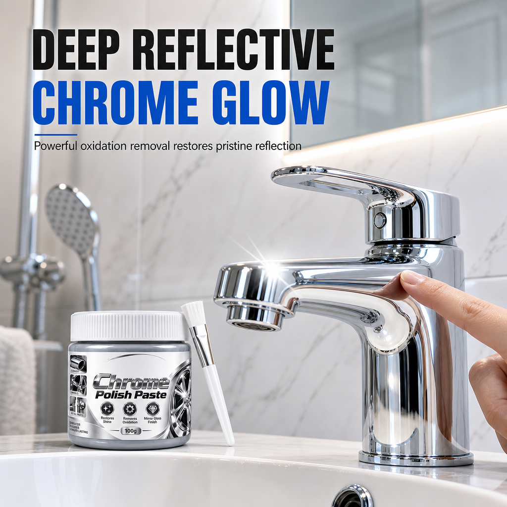 Metal and Chrome Polishing Paste – product image