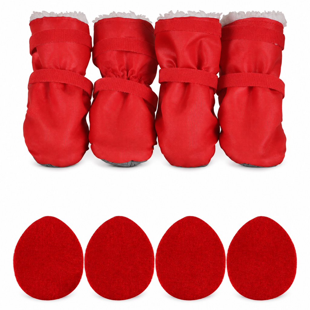 Insulated Dog Boots with Non-Slip Soles – product image