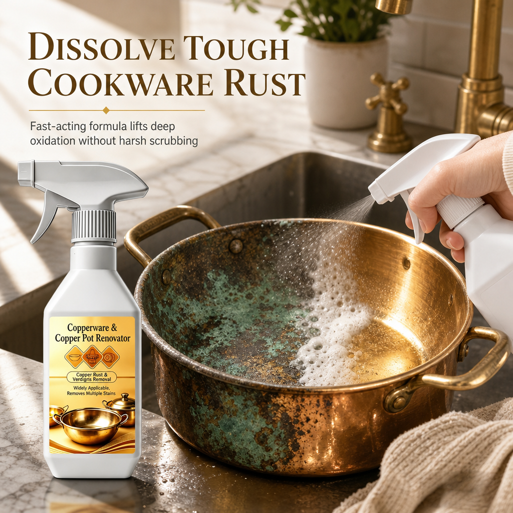 Copper and Brass Cleaning Spray – product image