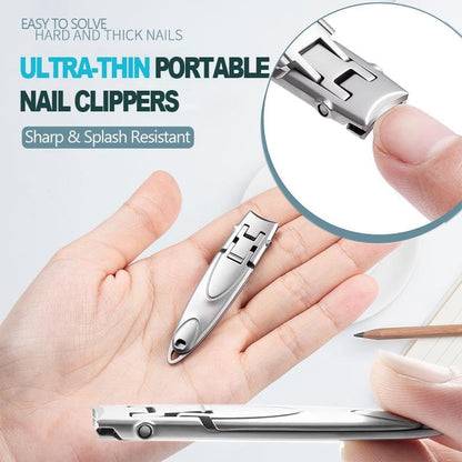Ultra-Thin Folding Nail Clippers – product image