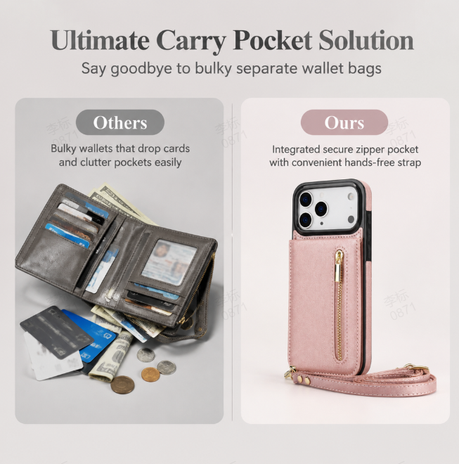 Crossbody Wallet Phone Case – product image