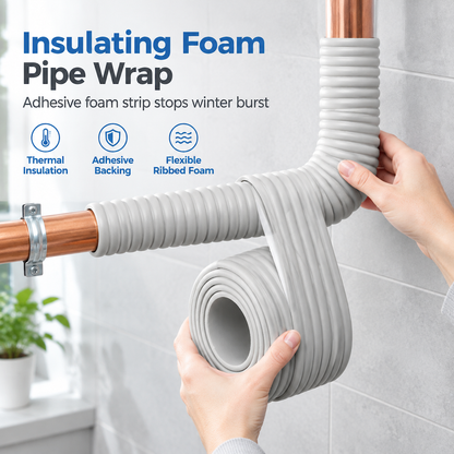 Self-Adhesive Foam Pipe Insulation Wrap – product image