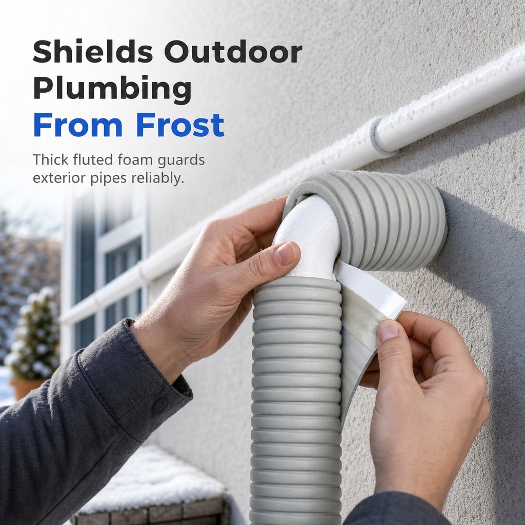 Self-Adhesive Foam Pipe Insulation Wrap – product image