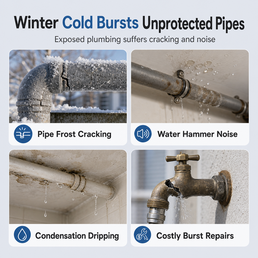 Self-Adhesive Foam Pipe Insulation Wrap – product image