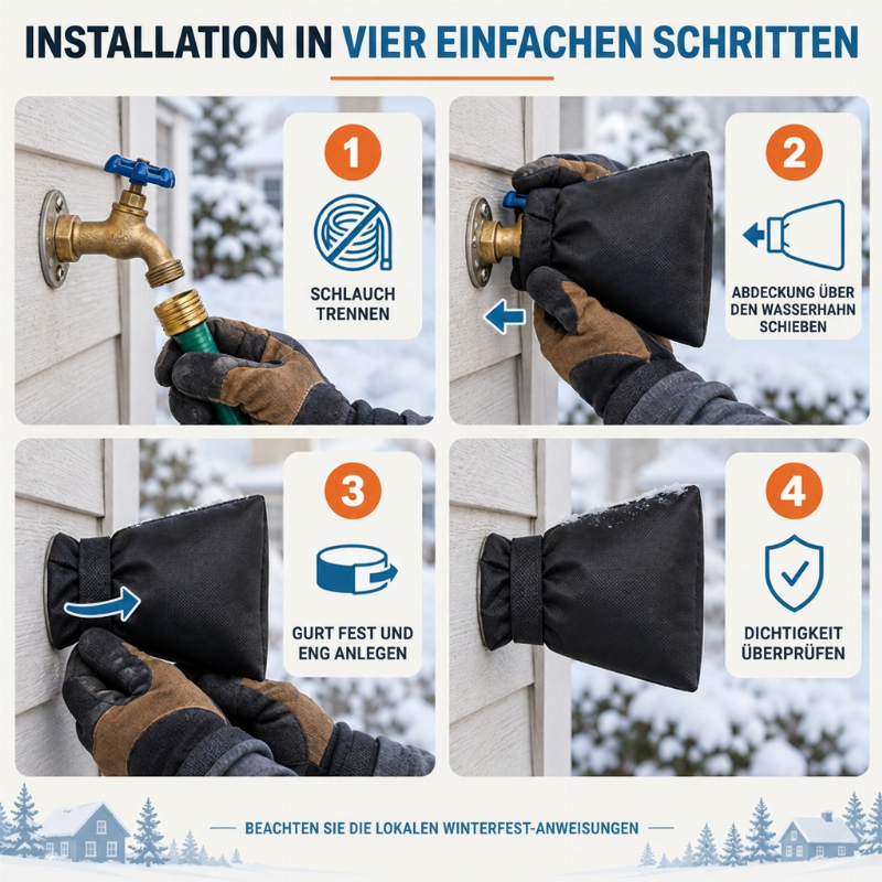 Insulated Outdoor Faucet Cover – product image