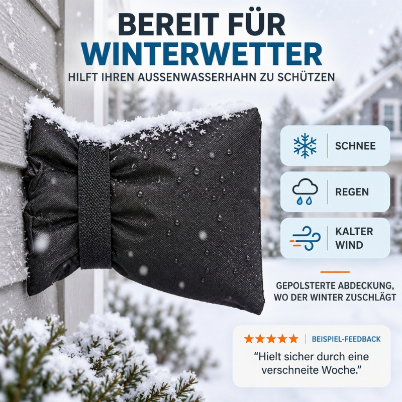 Insulated Outdoor Faucet Cover – product image