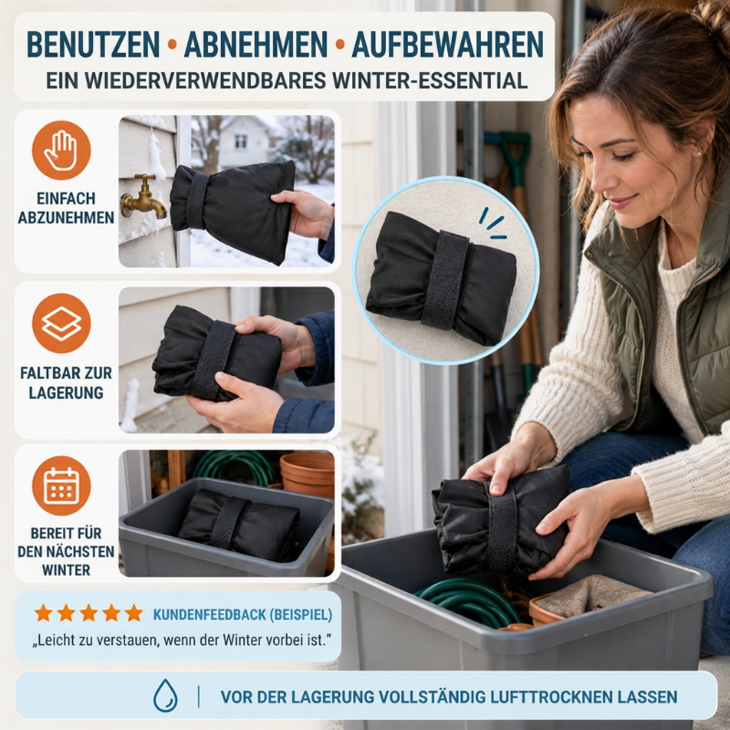 Insulated Outdoor Faucet Cover – product image
