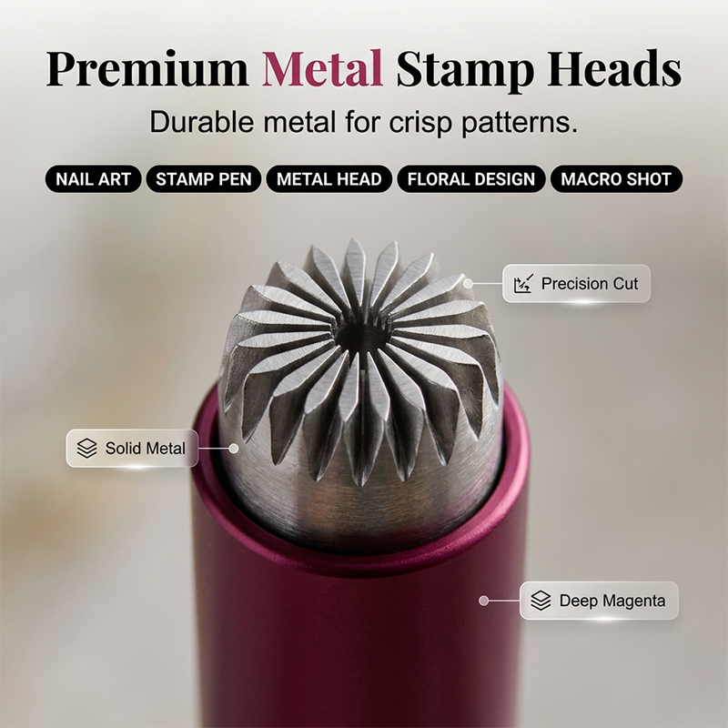 Metal Nail Art Stamping Tool Set – product image