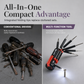 Folding Multi-Bit Screwdriver with LED – product image