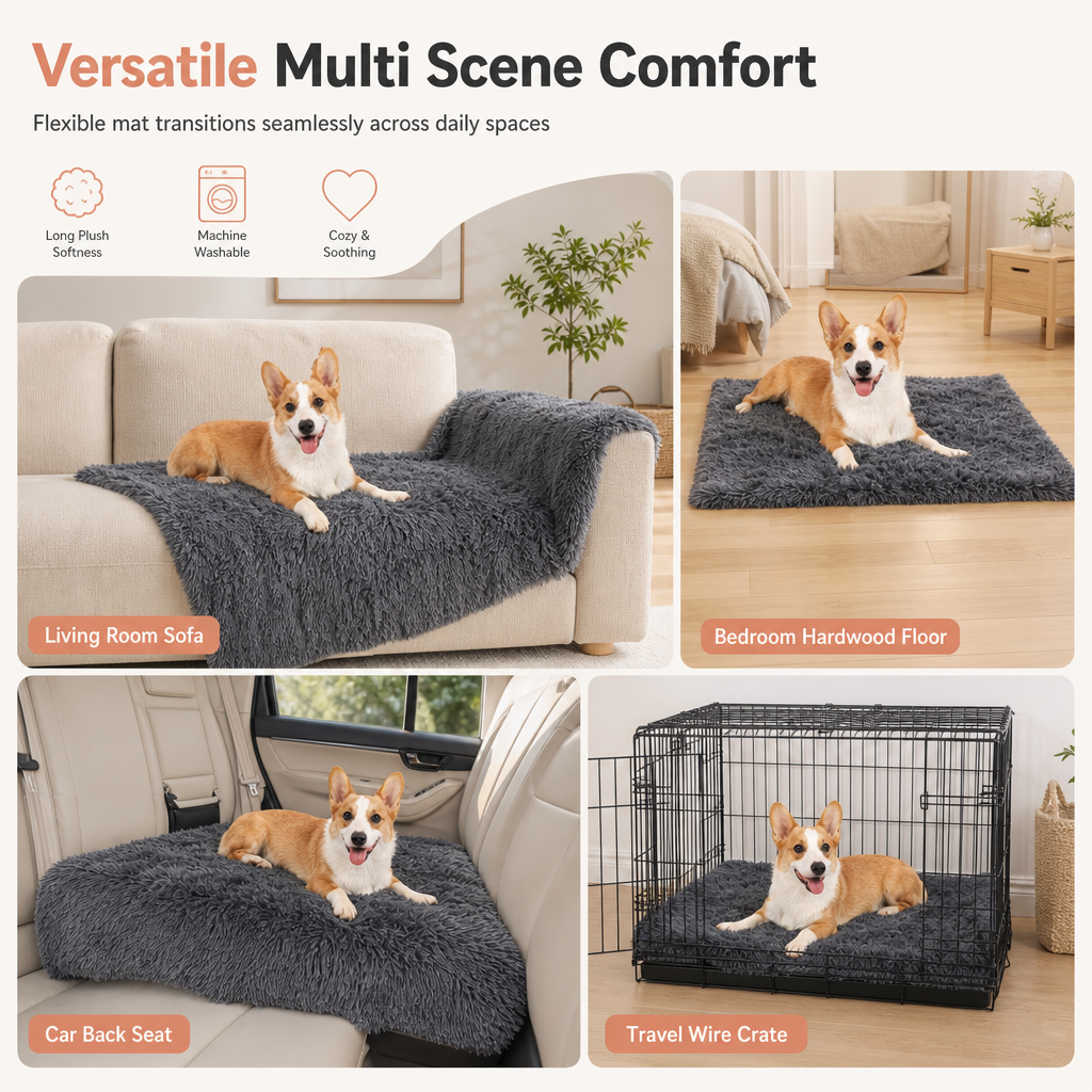 Double-Layer Plush Pet Blanket – product image