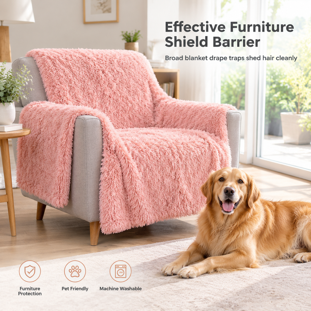 Double-Layer Plush Pet Blanket – product image