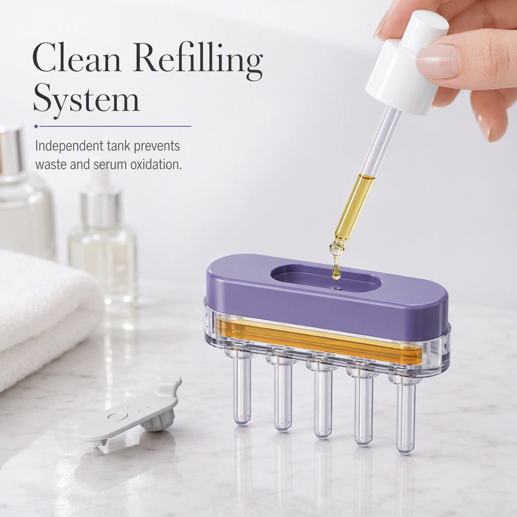 Scalp Applicator Comb with Dropper – product image