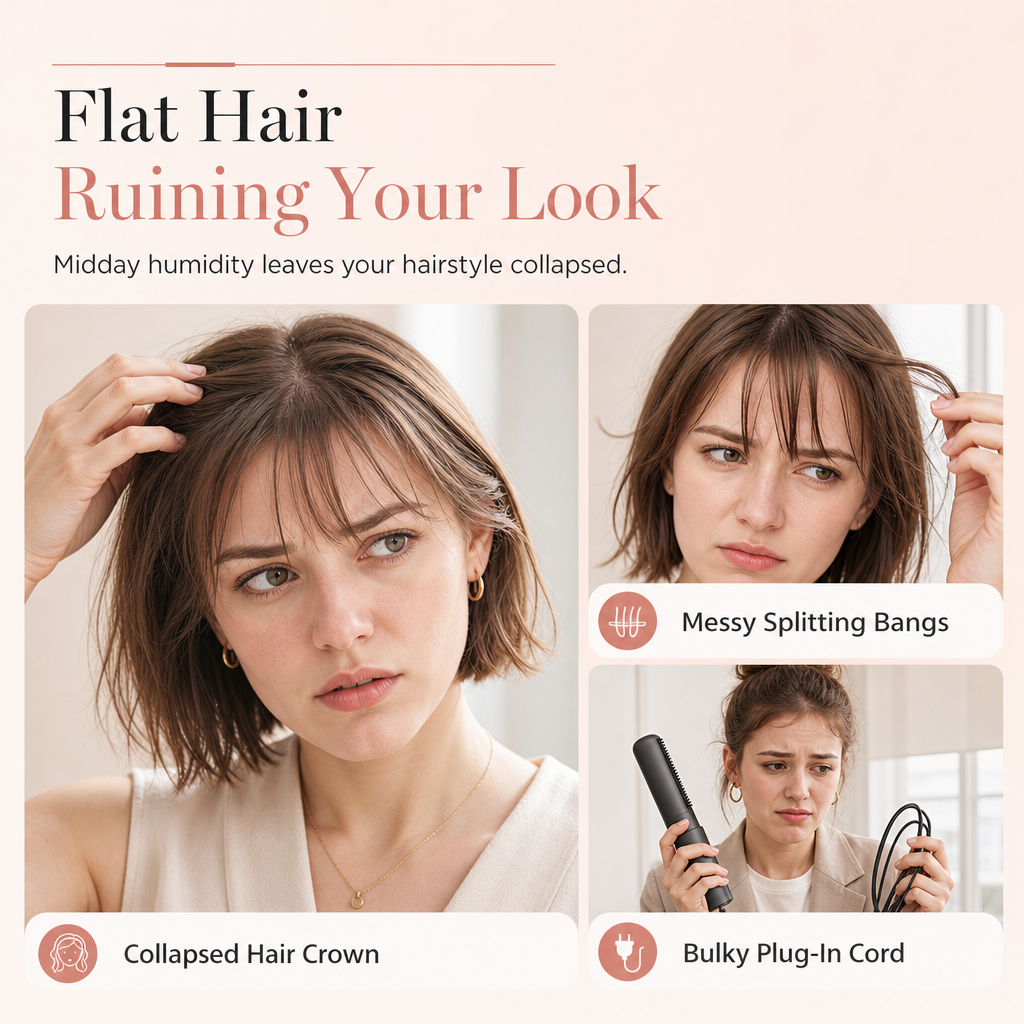 Cordless Heated Styling Comb – product image