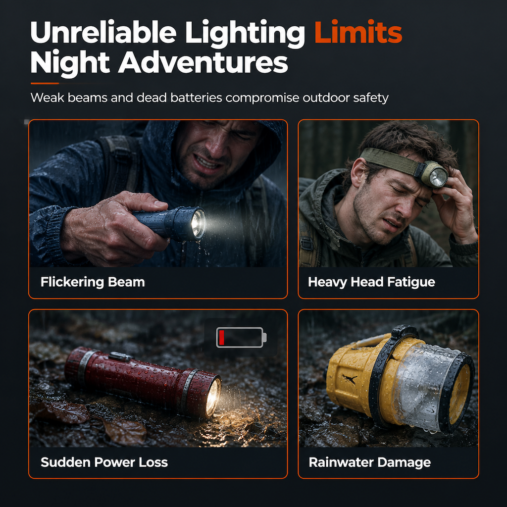 Rechargeable LED Headlamp – product image