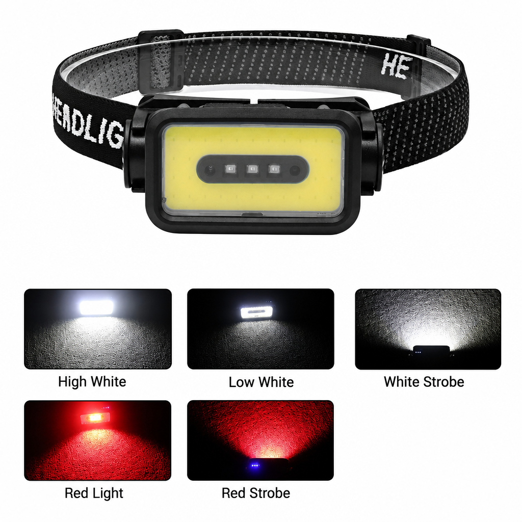 Rechargeable LED Headlamp – product image