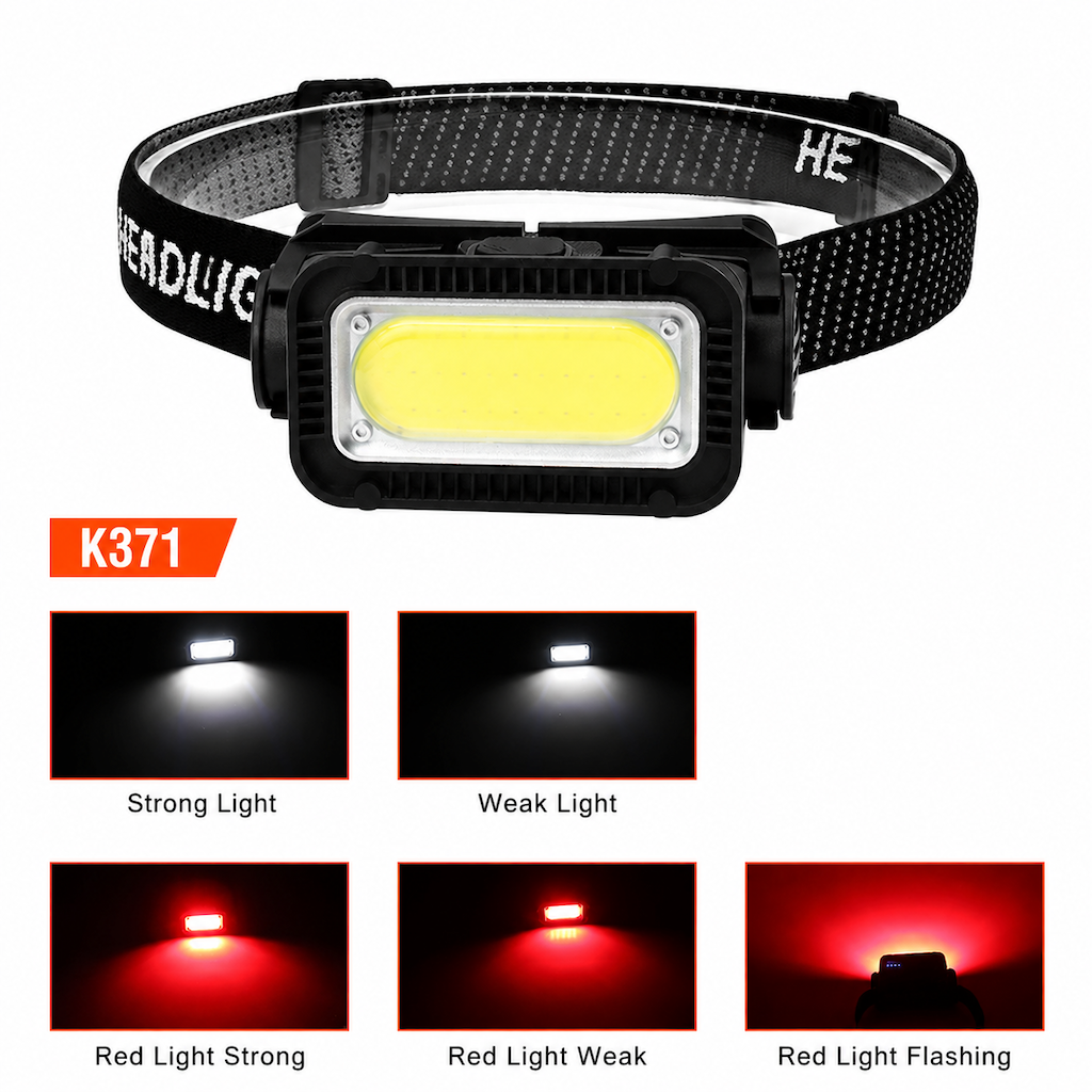 Rechargeable LED Headlamp – product image