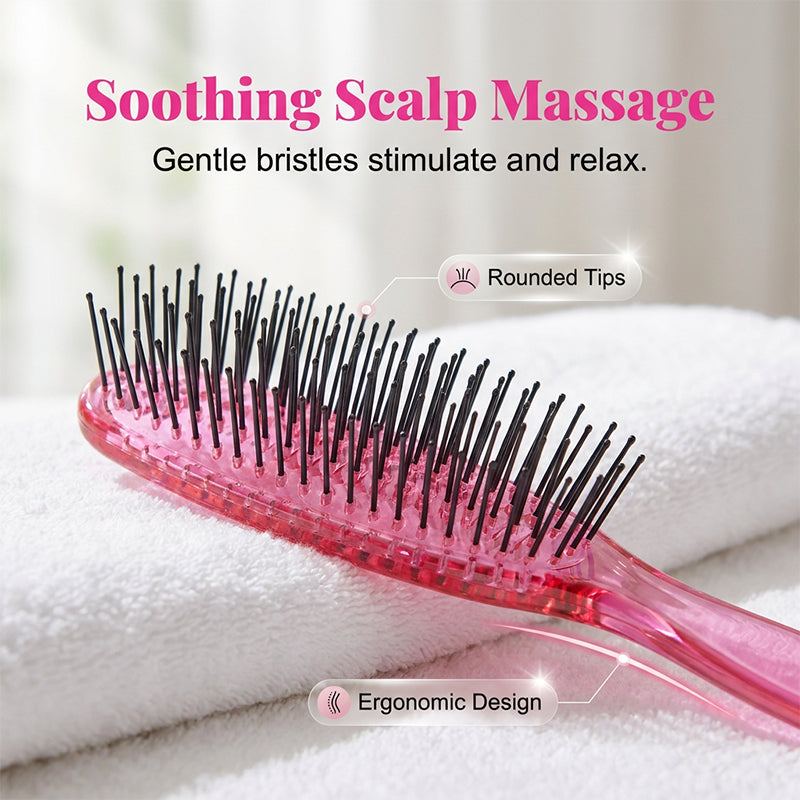 Portable Scalp Massage Hairbrush – product image