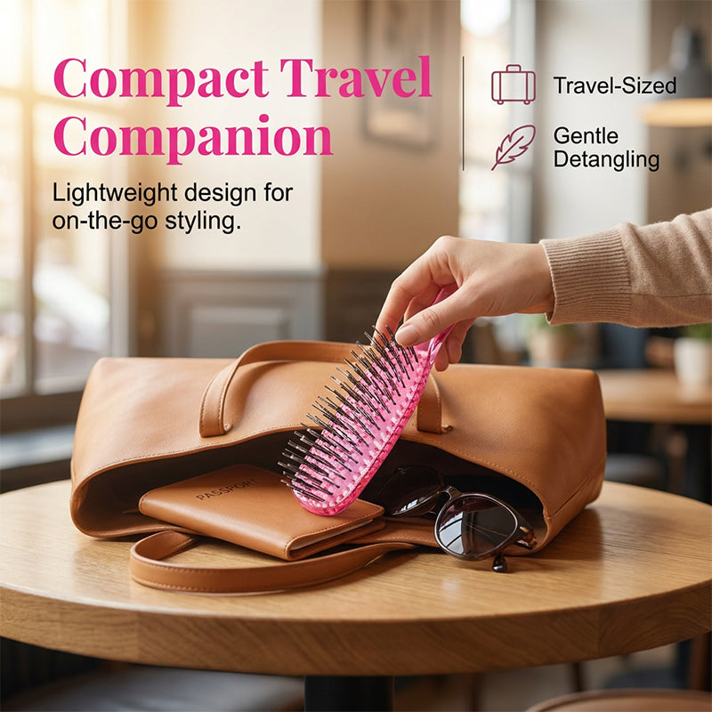Portable Scalp Massage Hairbrush – product image
